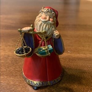 The Decision Santa Ornament-Vintage